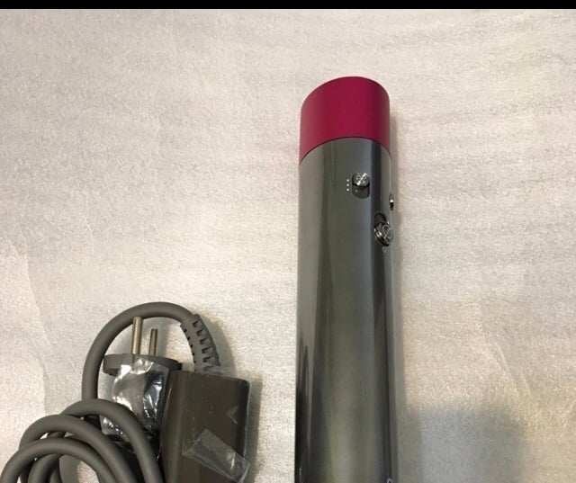Airwrap Hair Styler/ Dryer Pink/ Grey-Wand Only (220 Volt-Europe ) Type C Origi