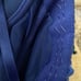 CROP BLUE LACE CORSET SIZE S