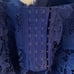 CROP BLUE LACE CORSET SIZE S