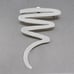 Southwest Taxco TC-84 Mexico Sterling Silver Squiggle Abstract Brooch Pendant