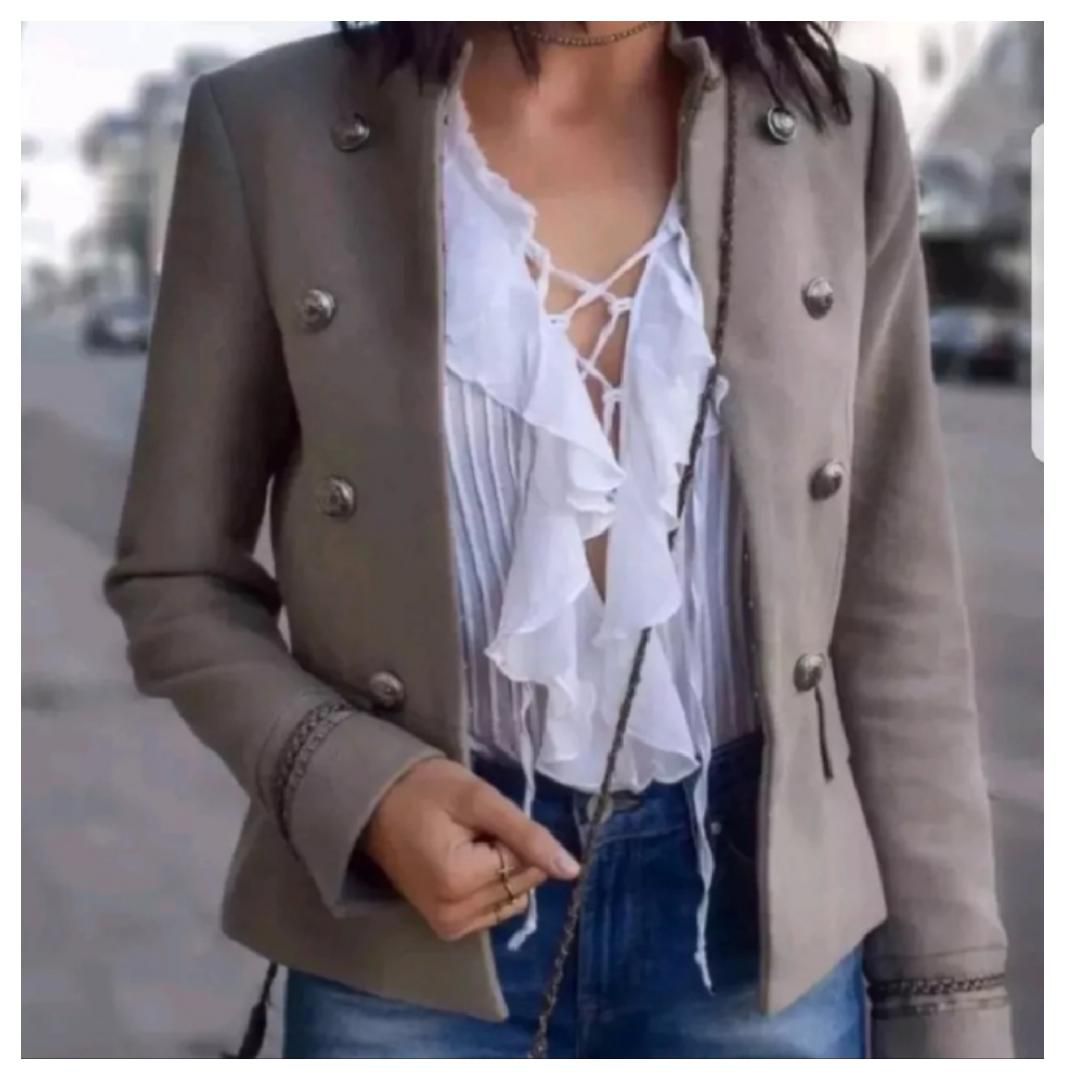 Zara military blazers