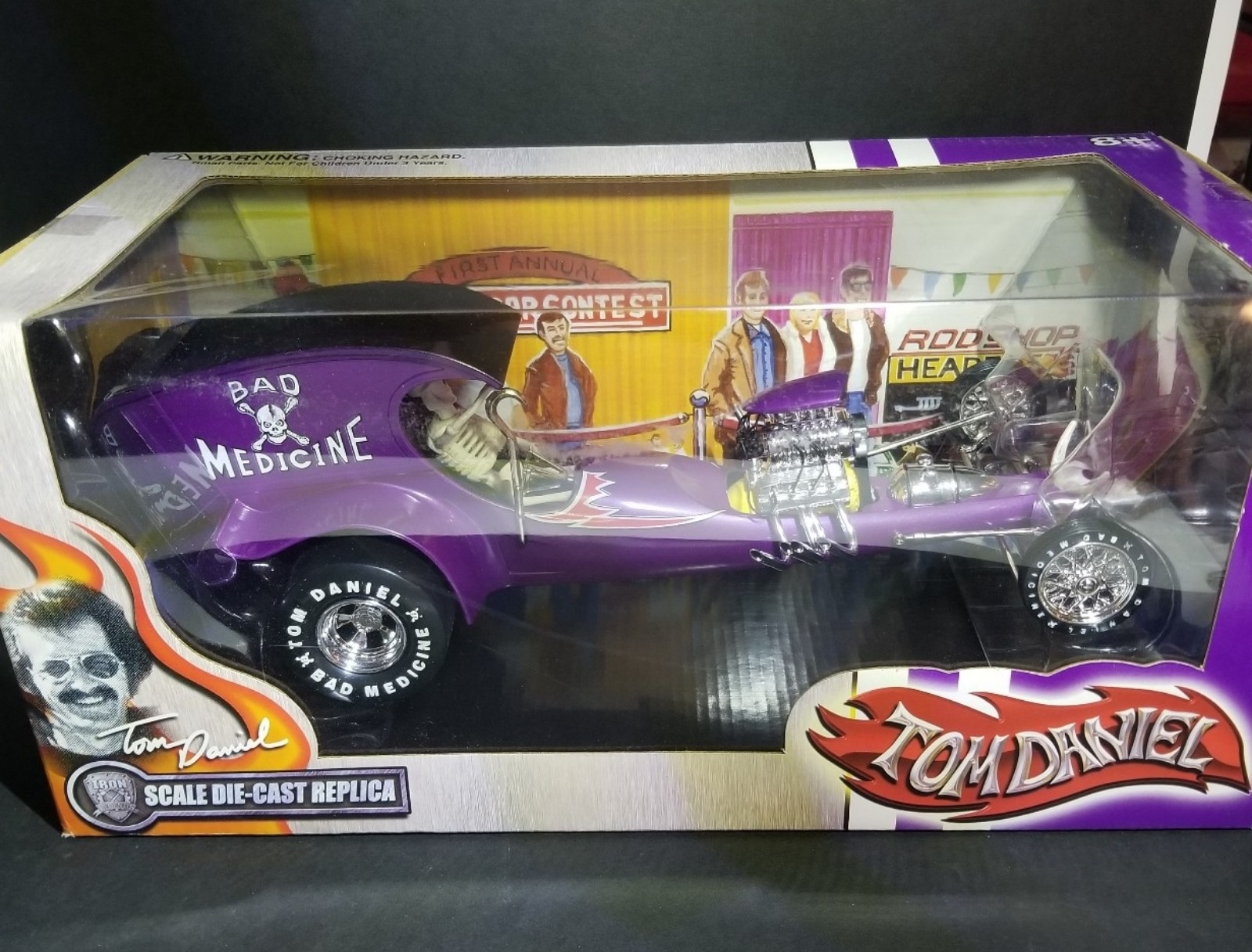 Tom Daniels Bad Medicine 1/18th scale mib