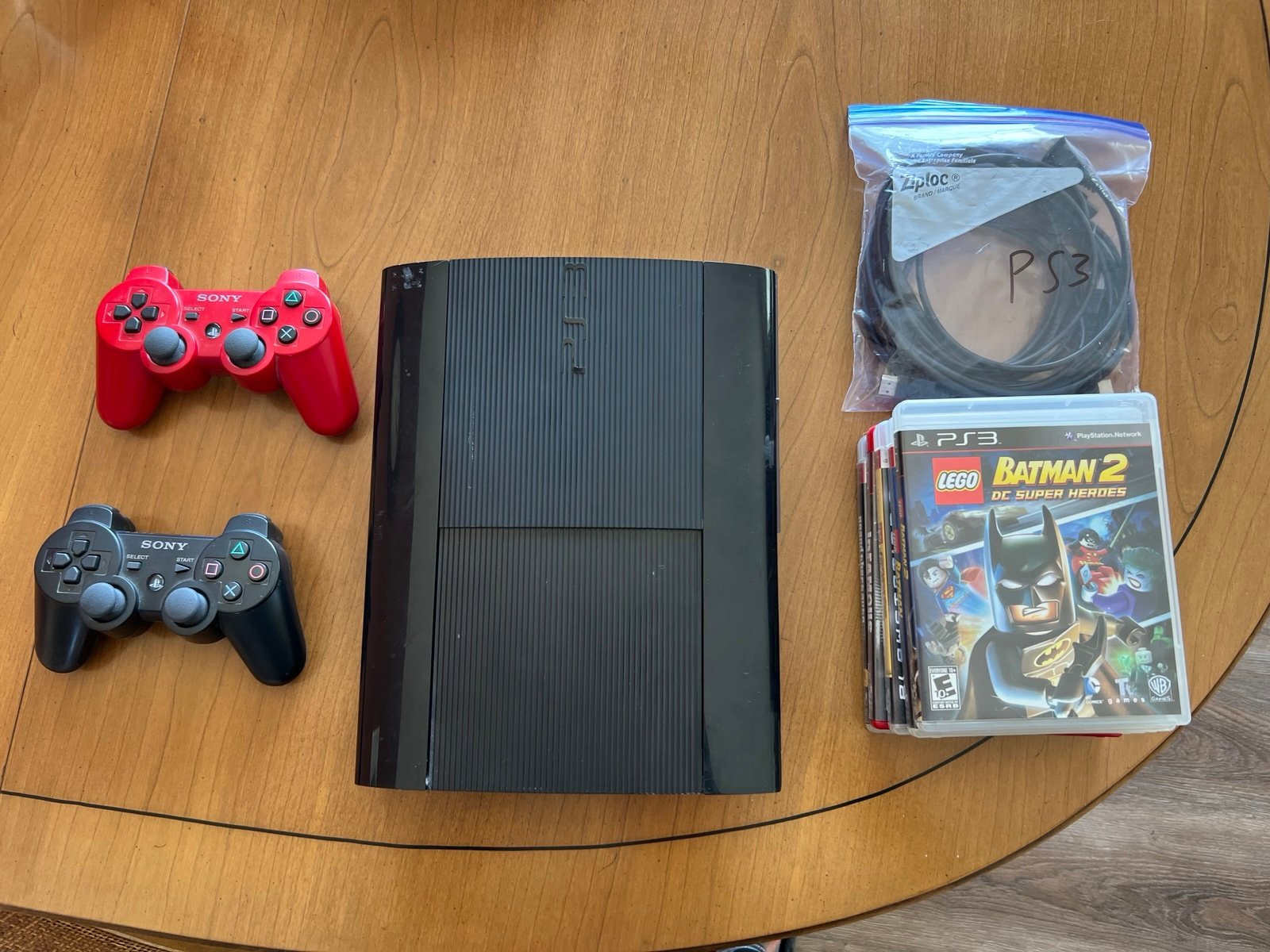 PlayStation 3 + Game Lot