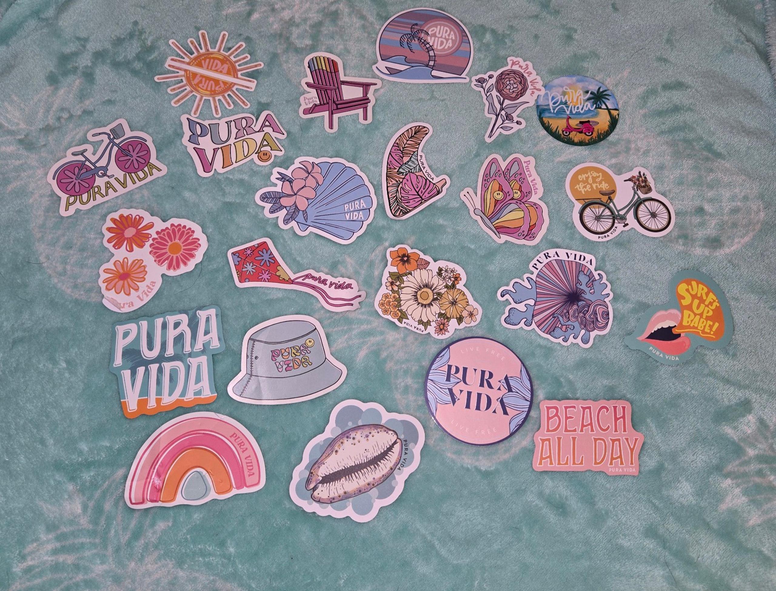 Pura Vida stickers