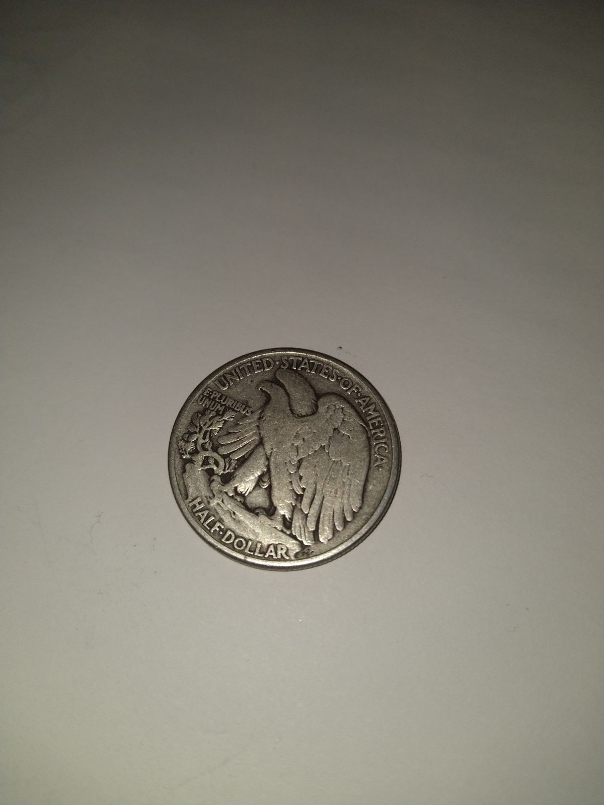 Standing liberty half dollar