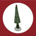 Micheal Amis Studio Glass Hand Blown Christmas Tree Collectible Christmas Decor