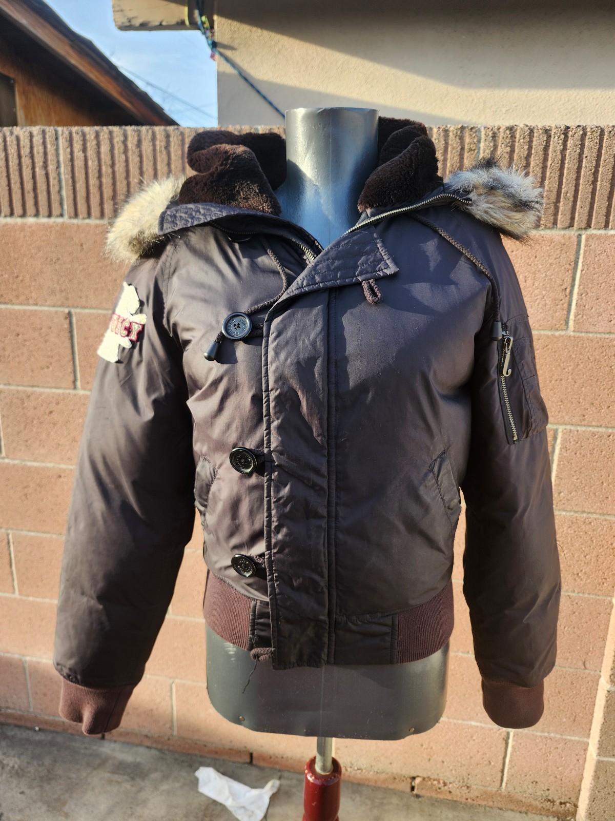 Vintage juicy couture puffer jacket slight flaws