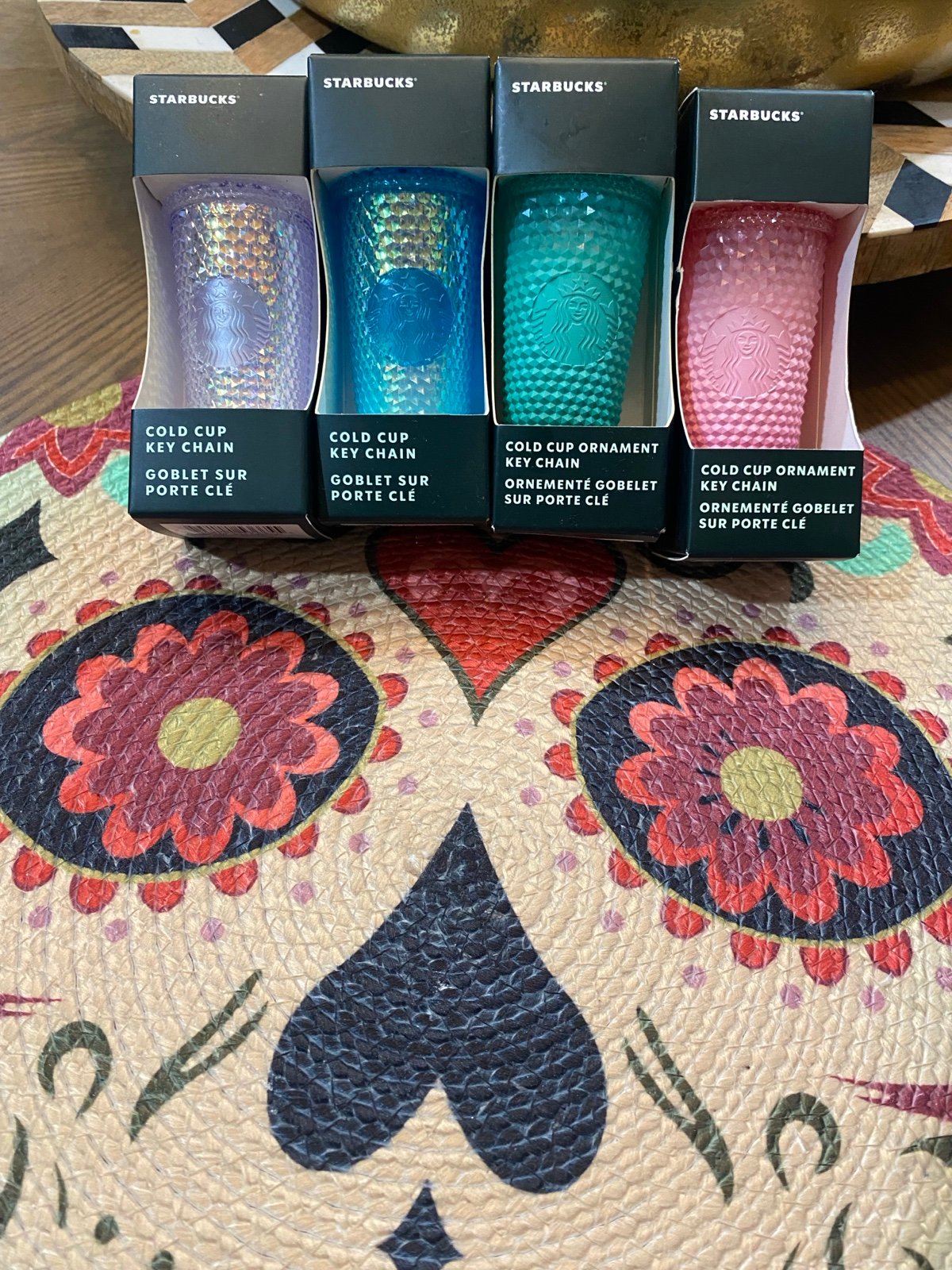 New Starbucks keychains
