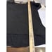 BCBG Maxazria Addy Top Size Large Black W/Lace Sleeves Open Back Read Descriptio
