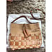 Michael Kors Vivian Large Suede Leather Hobo Bag Acorn Brown Crossbody Strap