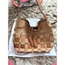Michael Kors Vivian Large Suede Leather Hobo Bag Acorn Brown Crossbody Strap