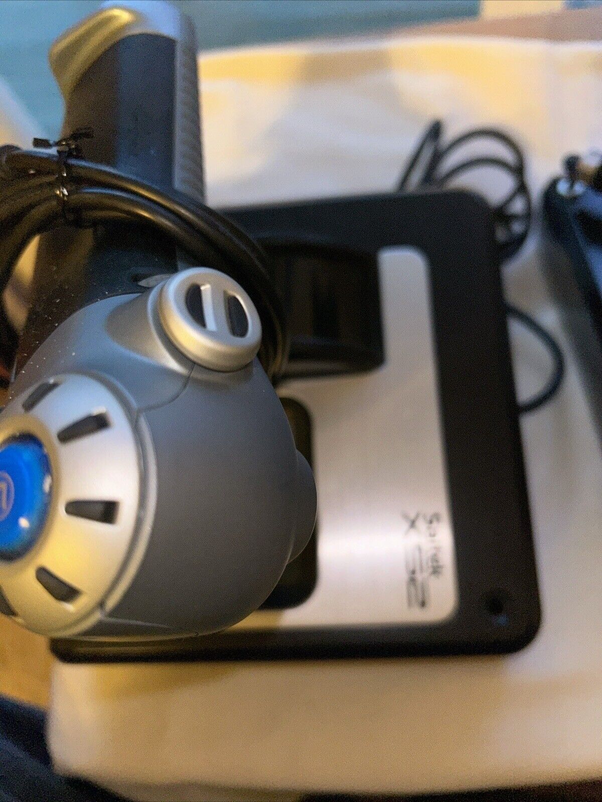 Saitek X52 HOTAS Throttle and Stick Flight Control System Used Working