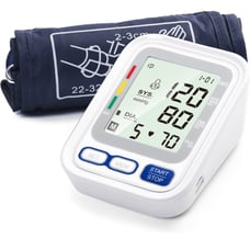 Blood Pressure Monitor Upper Arm, Automatic Blood Pressure Machine with Adjustab