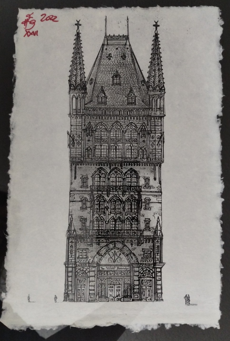 Gothic Tower Canvas Art