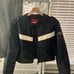 Bitter cell black and white designer leather jacket Jennie blackpink