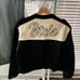 Bitter cell black and white designer leather jacket Jennie blackpink