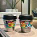 Tamashi Murakami Gift Box Sunflower Coffee Cups (2 pieces) 8oz/227ml each