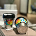 Tamashi Murakami Gift Box Sunflower Coffee Cups (2 pieces) 8oz/227ml each