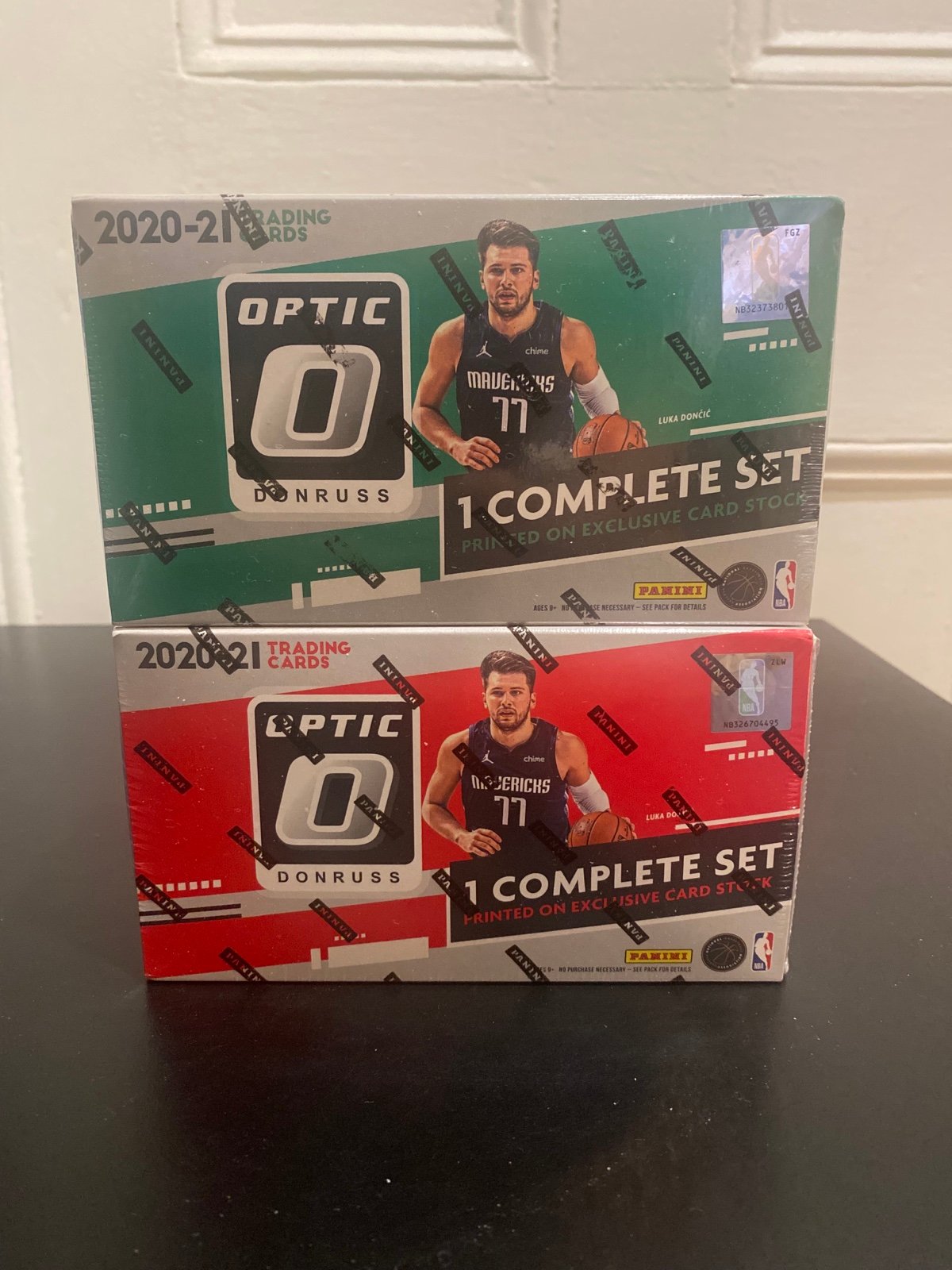 2020-21 NBA Donruss Optic Complete Sets (Fanatics & Target)