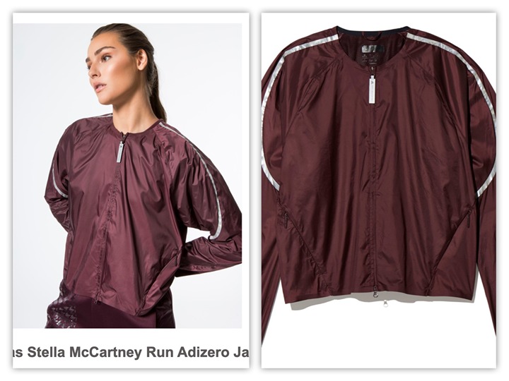 Stella McCartney for Adidas Run Performance Shell Windbreaker Jacket