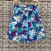 Vintage 90s culottes shorts tropical fish SMALL/MEDIUM