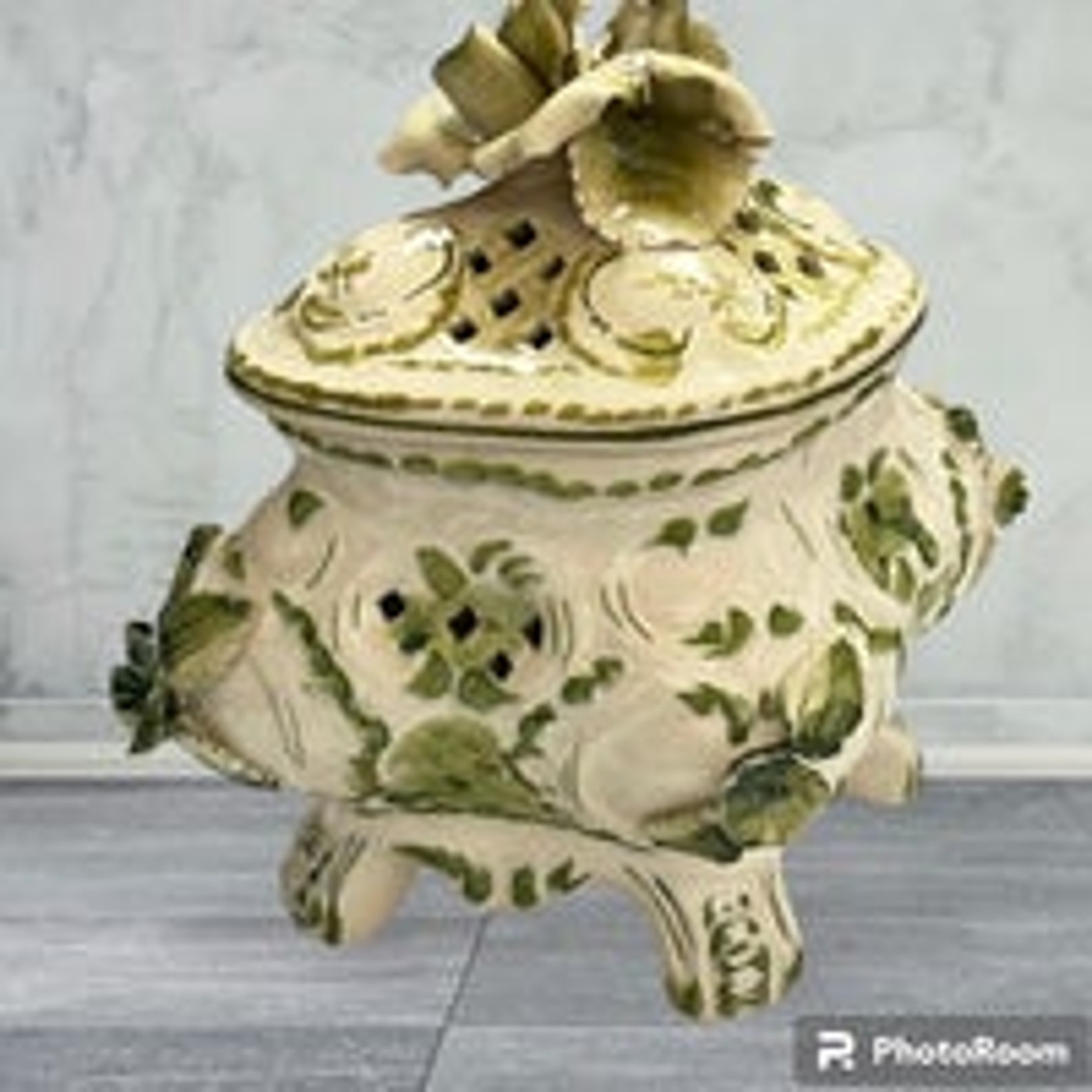 Antique Vintage Pre 1930 Italy Candy Dish or Jewelry