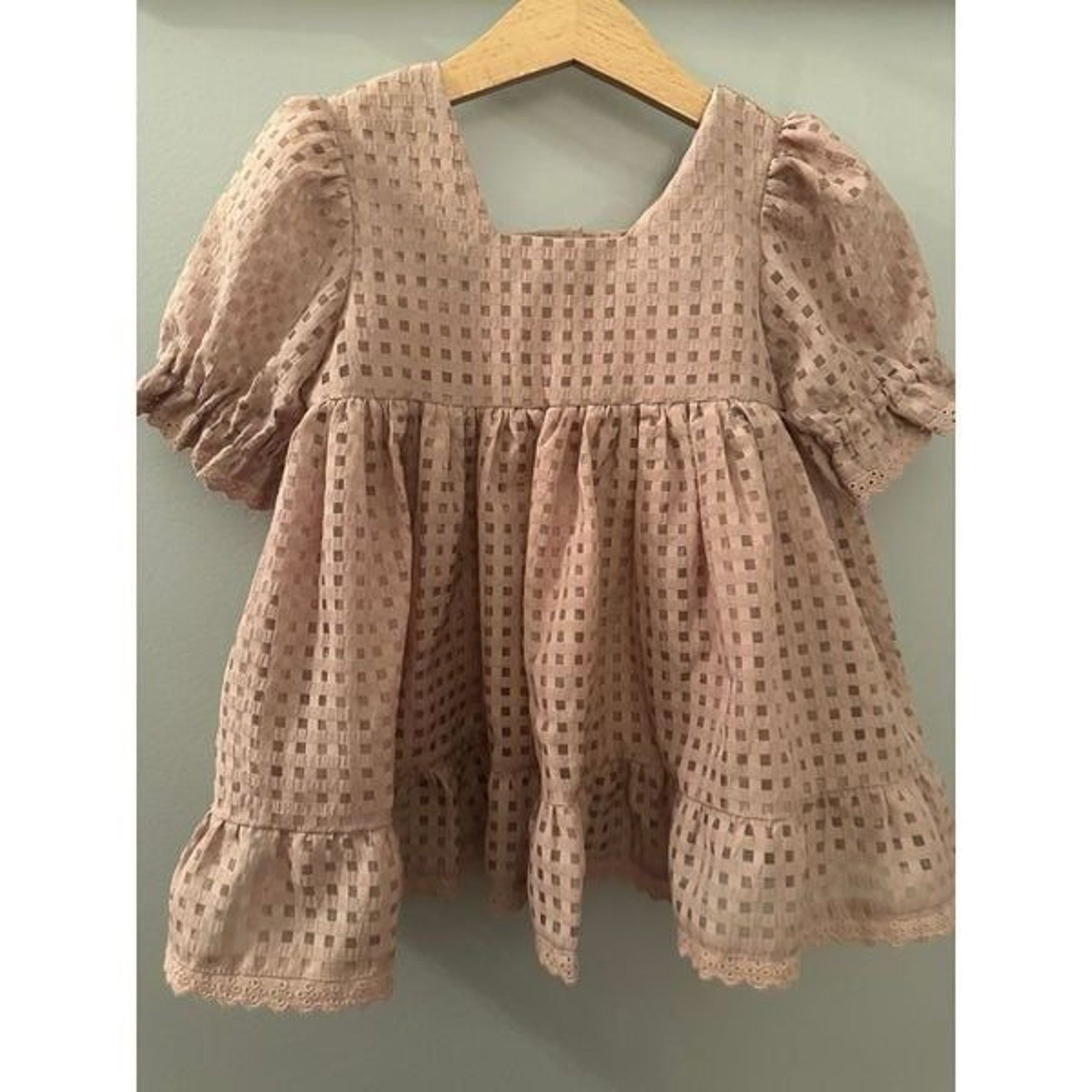 Noralee dusty rose quinn dress