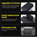 Grill Brush Bristle Free.Upgraded Steam art Grill Brush for Water Activated Desi