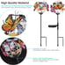 l Solar Powered Butterfly Garden Stake Lights (2 Pcs Butterfly Lights)