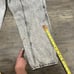Rare VTG 90s The Falcon League Lee Navigation Gray Acid Wash Jeans Men 42X32