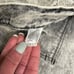 Rare VTG 90s The Falcon League Lee Navigation Gray Acid Wash Jeans Men 42X32