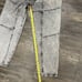 Rare VTG 90s The Falcon League Lee Navigation Gray Acid Wash Jeans Men 42X32