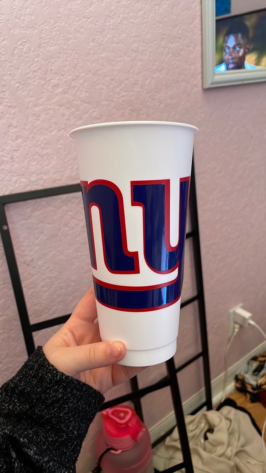 New york giants tumbler