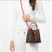 MICHAEL KORS SURI SMALL BUCKET XBODY FLA