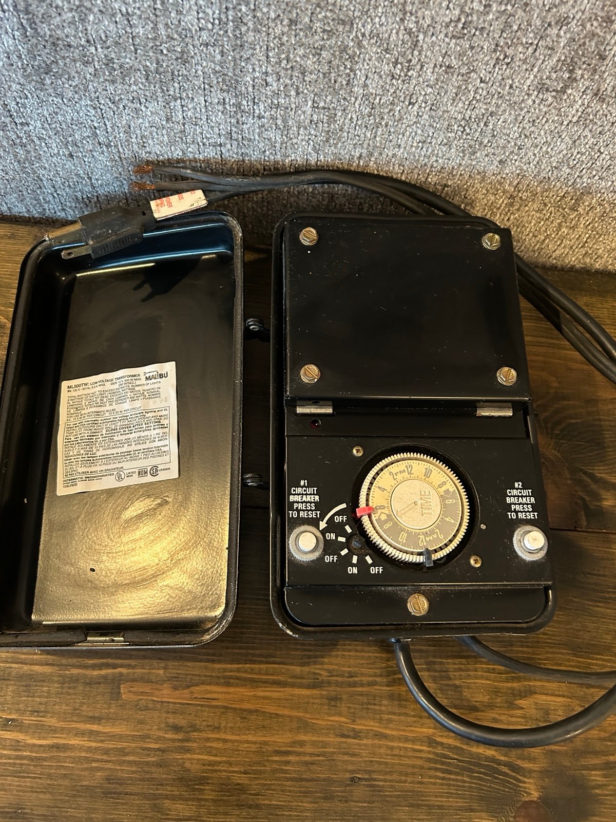 MALIBU INTERMATIC ML500TW LOW VOLTAGE TRANSFORMER