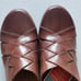 Aetrex Women's Paige Leather Slingback Orthopedic Platform Clogs Size US7.5-8