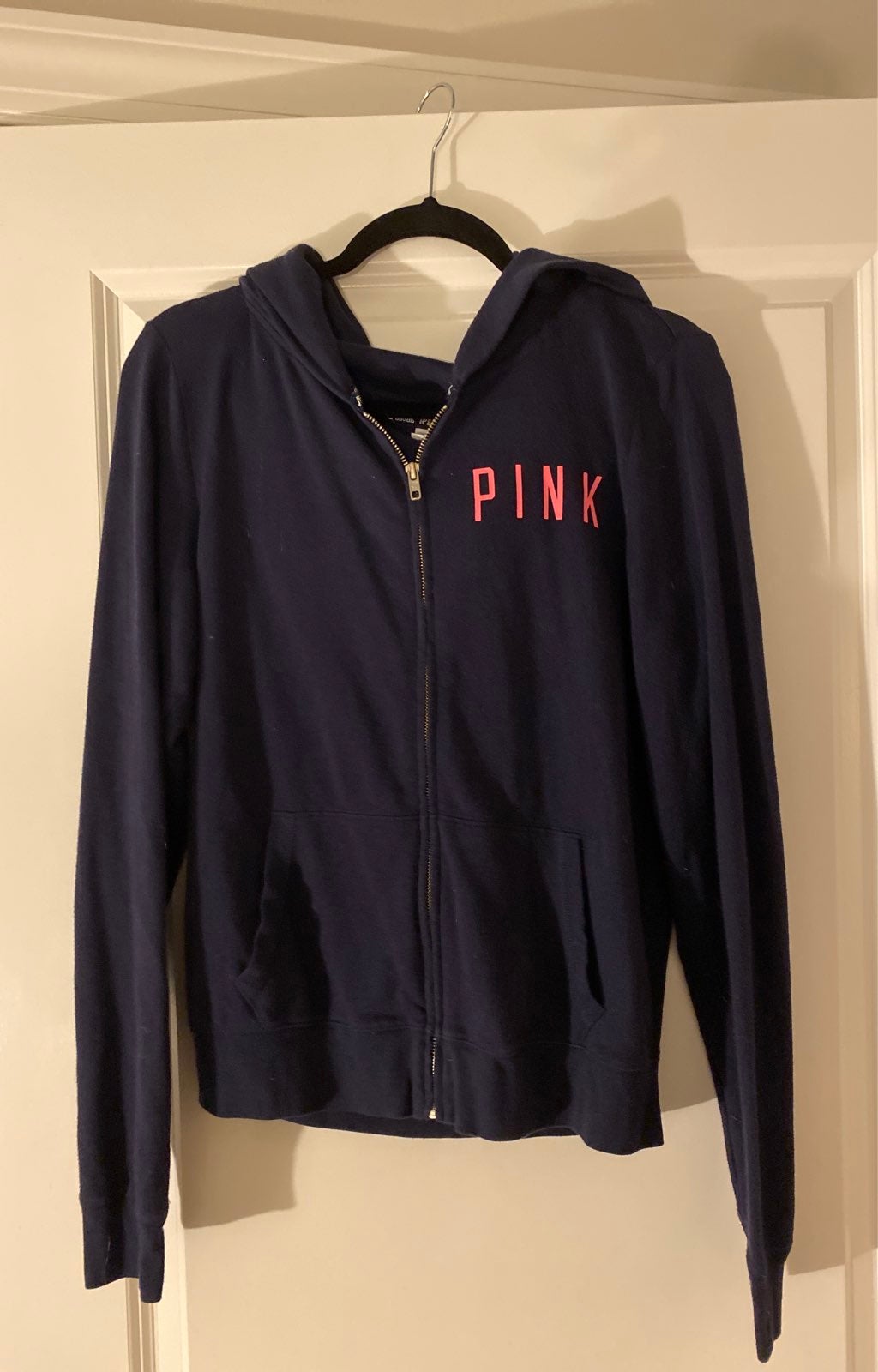 VS PINK MLB BLING ZIP UP HOODIE