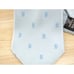 Gianni Versace Tie Light Blue All Over Print Silk Made in Italy