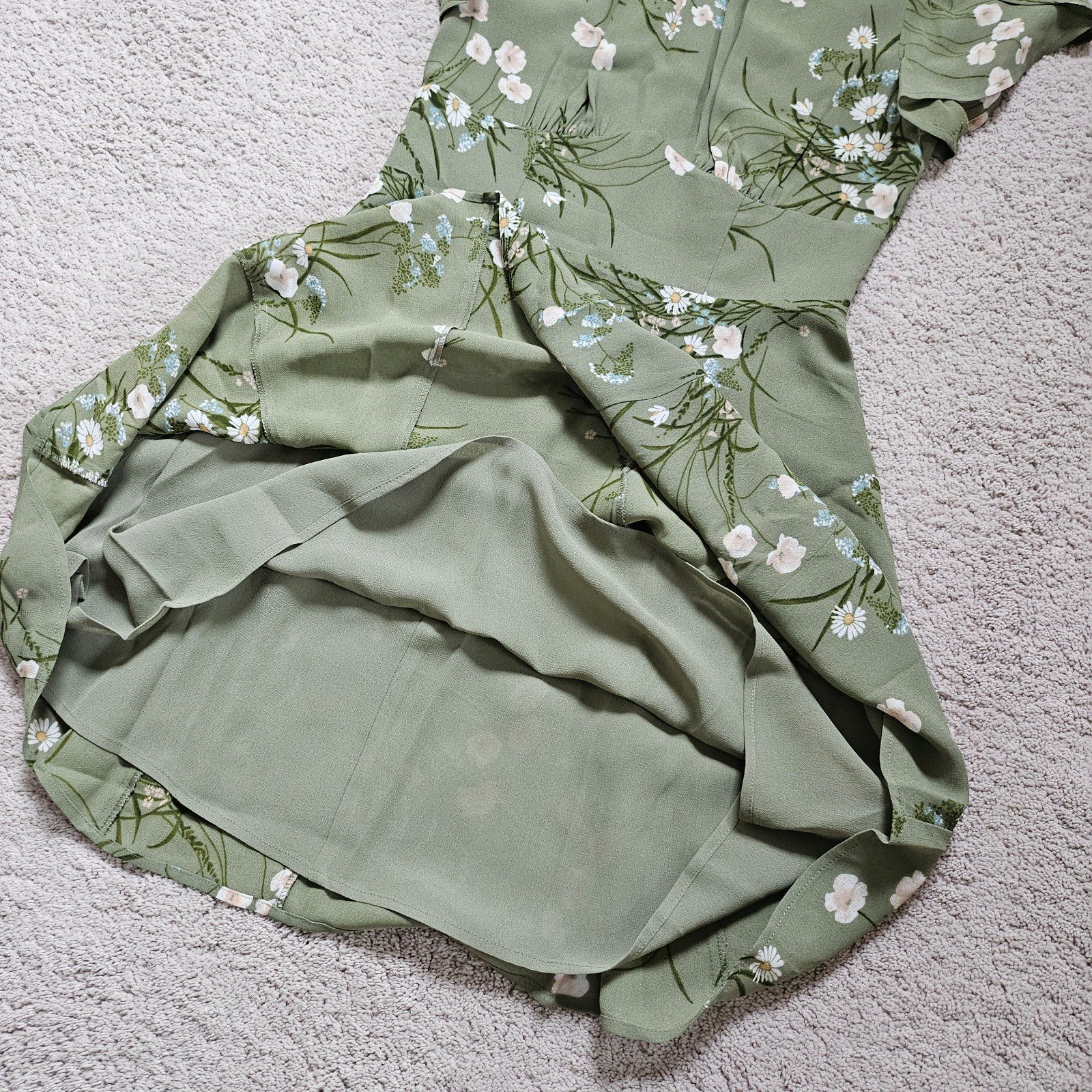 Reformation Lula Mini Dress - detail