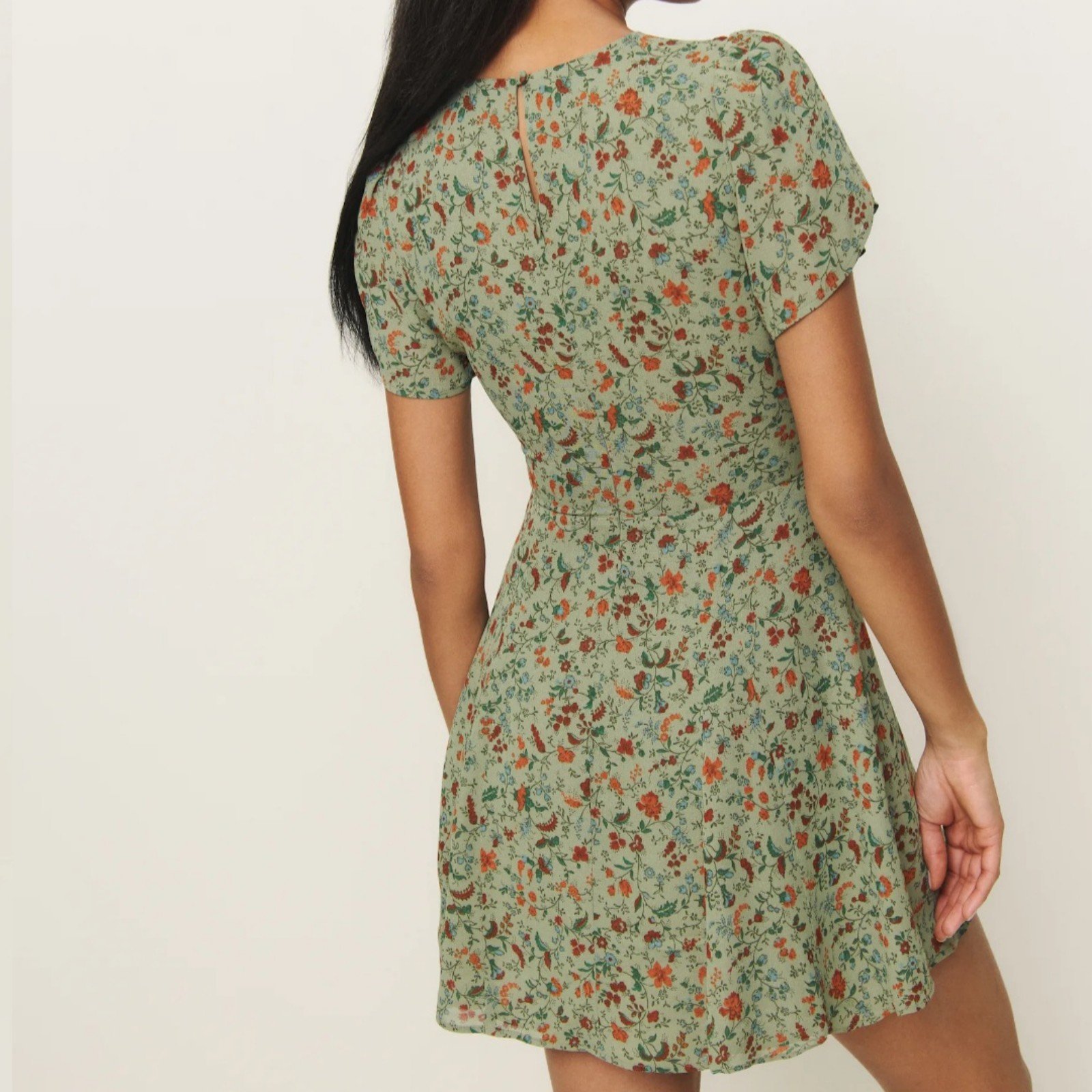 Reformation Lula Mini Dress - detail