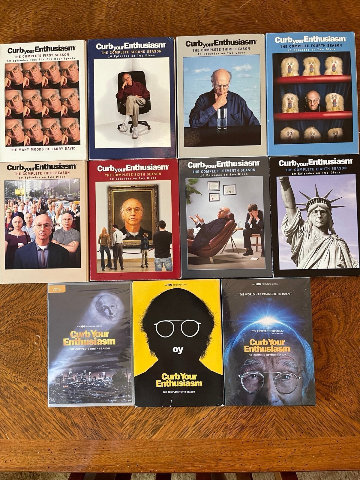 Curb Your Enthusiasm Complete Series Seasons 1 - 12 Very Good