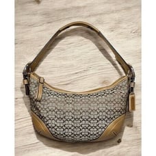 Vintage Coach 6351 Soho Mini Signature Small Hobo Bag