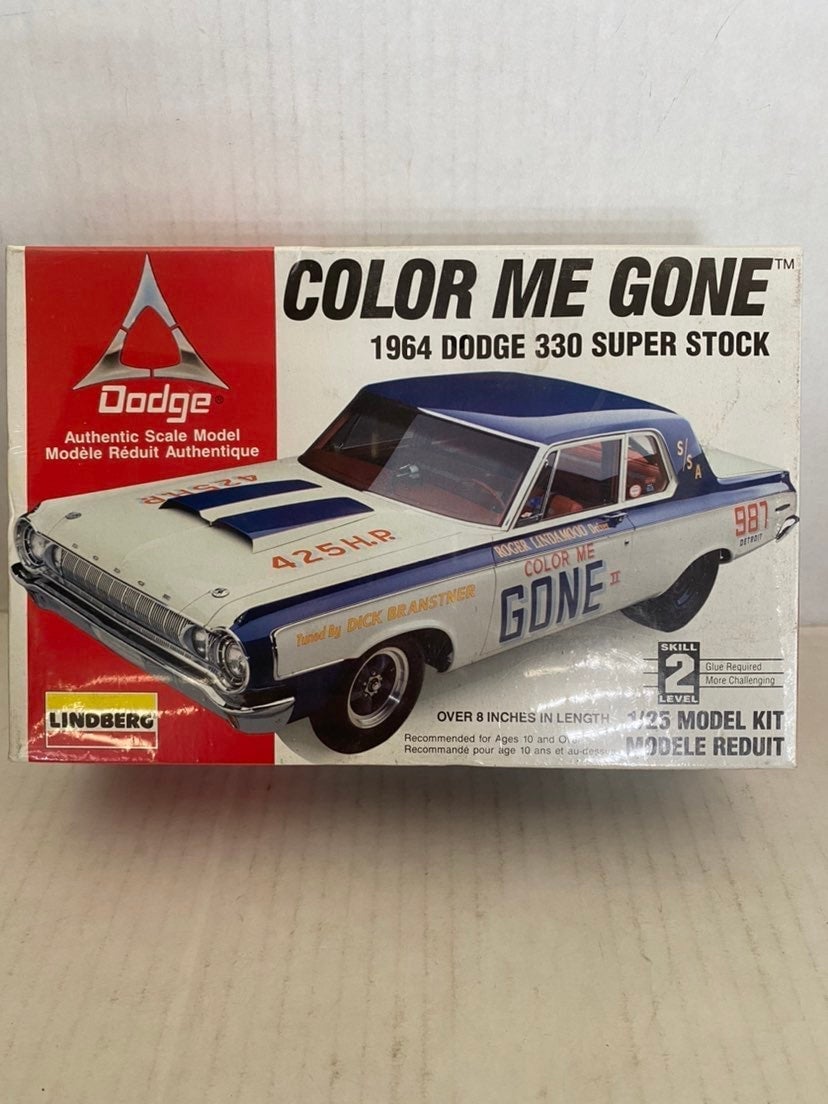 * Lindberg Color Me Gone 1964 Dodge 330 Super Stock Model