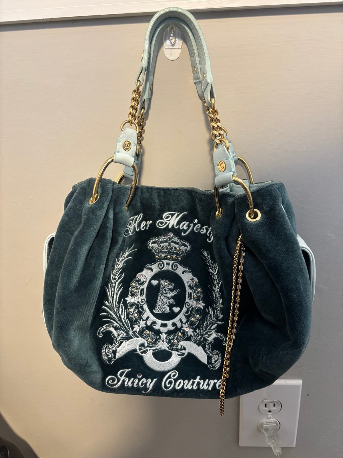 Juicy Couture Fluffy Shoulder Bag