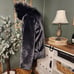 NWT Elegant Black Faux Fur Women's Coat