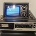 Panasonic solid State AM FM radio receiver TV black and white