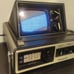 Panasonic solid State AM FM radio receiver TV black and white