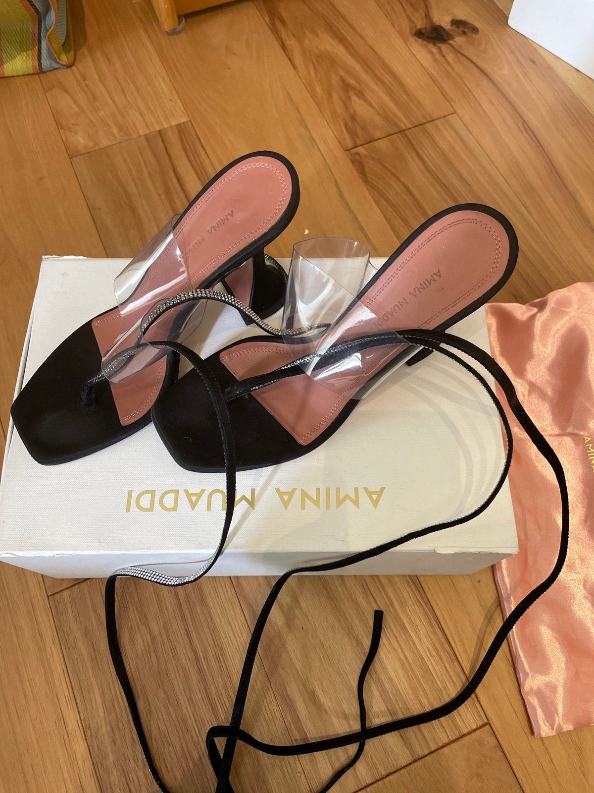 amina muaddi heels
