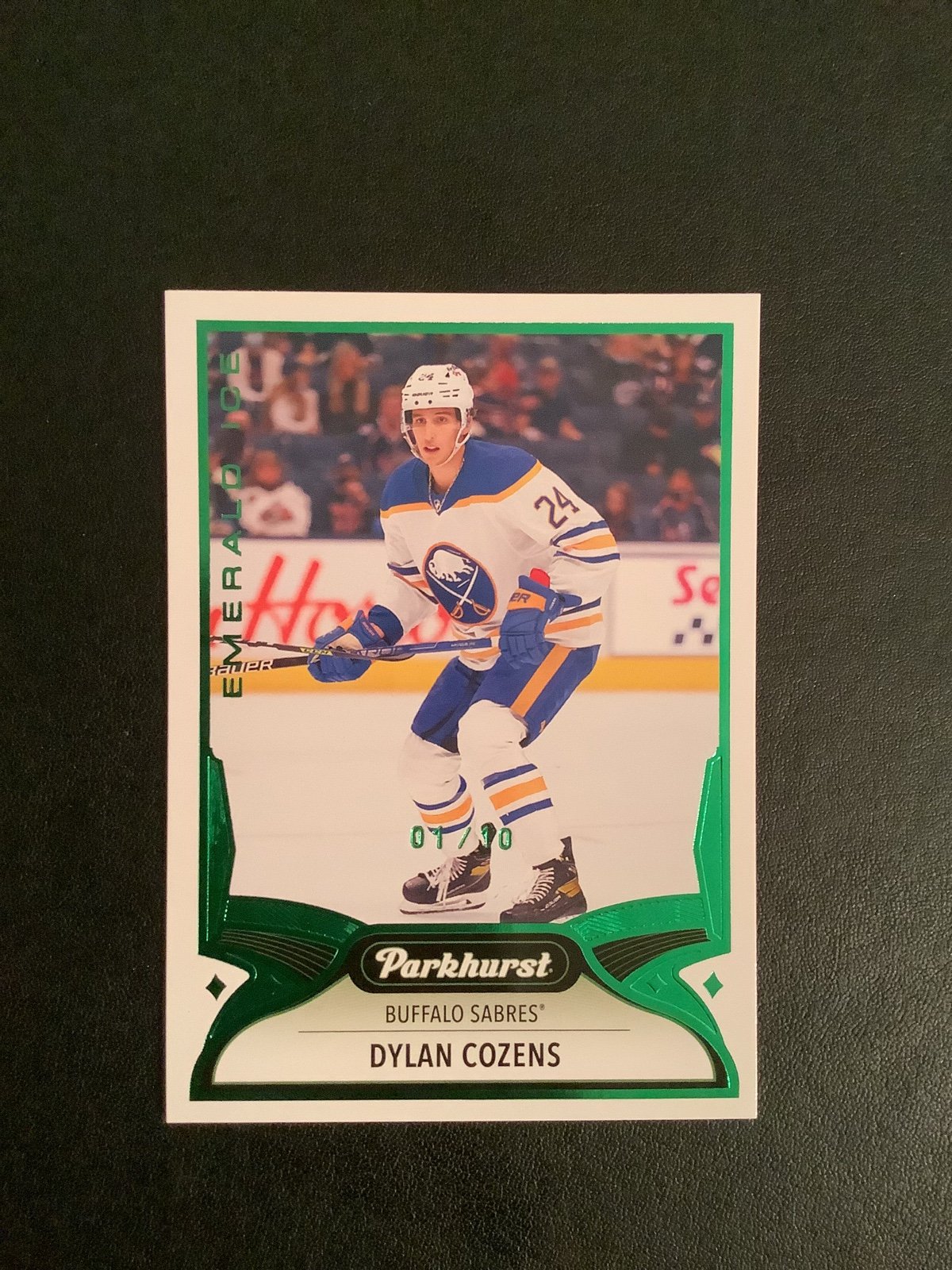 2021-22 Upper Deck Parkhurst - [Base] - Emerald Ice Dylan Cozens