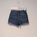 RAG & BONE WOMENS BLUE DENIM NINA HIGH-RISE SHORT SIZE 26